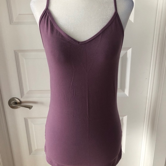 Dynamite Tank Top- Heathered Blue & Purple - Picture 2 of 4